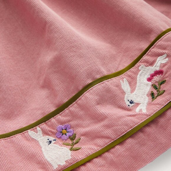 NWT Mini Boden Cord Applique Pinafore - Picture 3 of 8